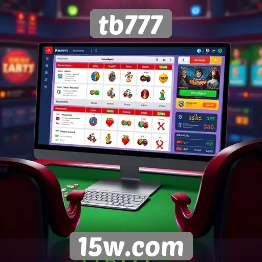 interface do tb777 é amigável e intuitiva